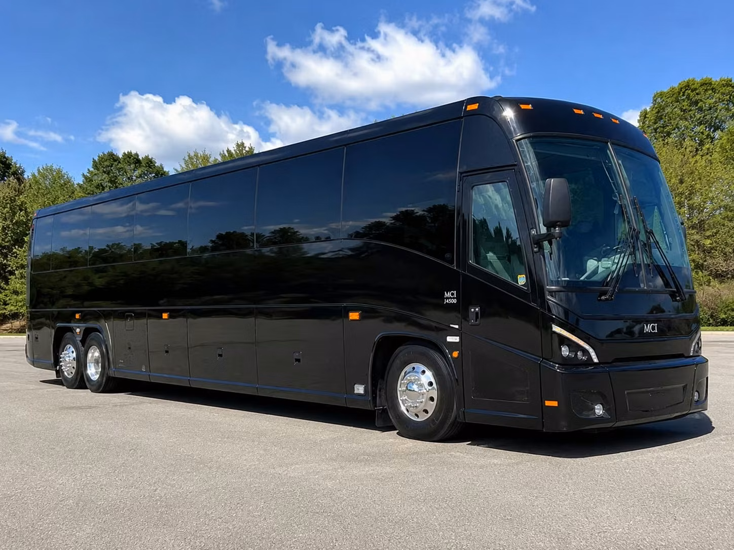 56 passenger charter bus