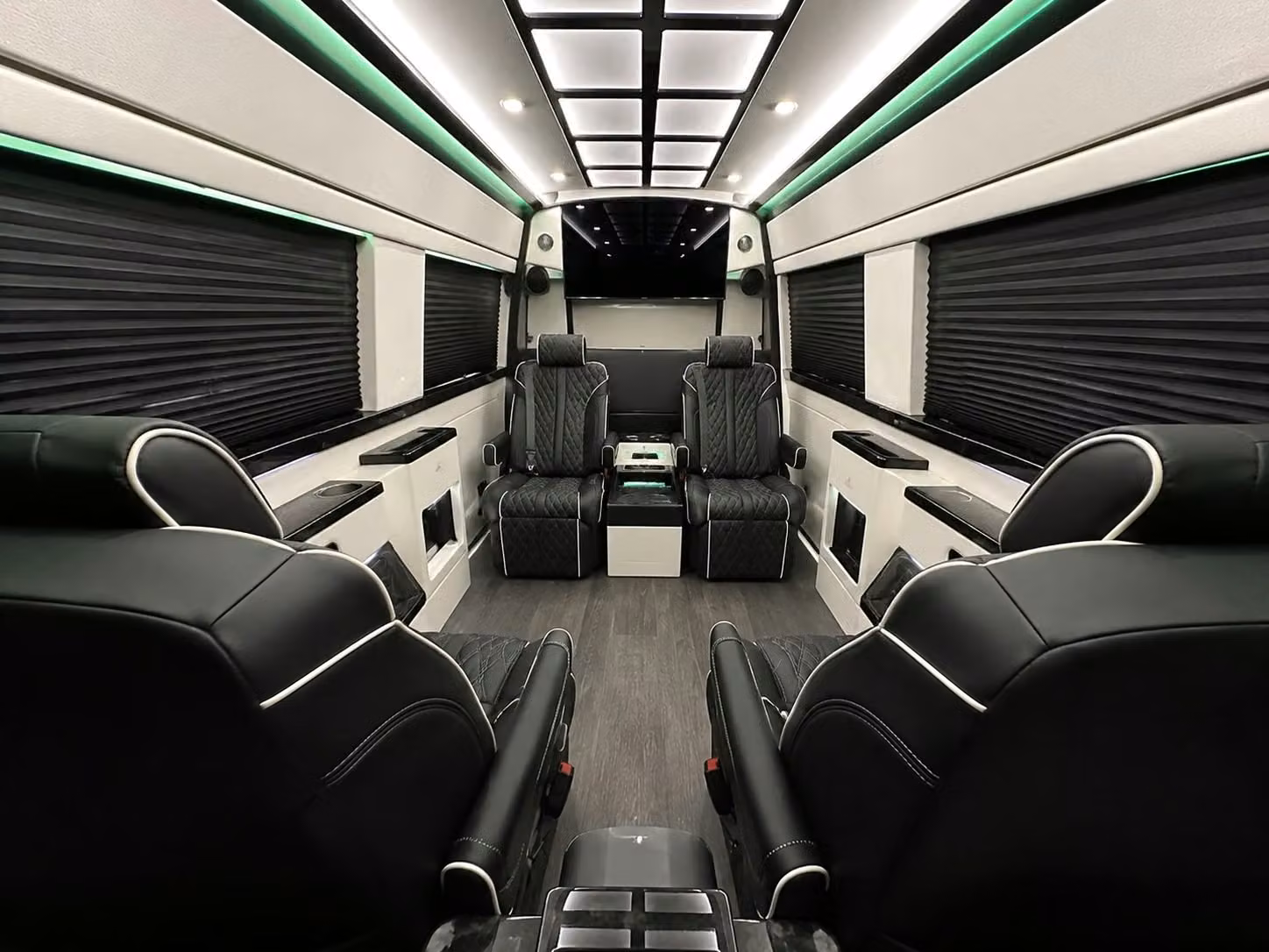 sprinter van with driver interior