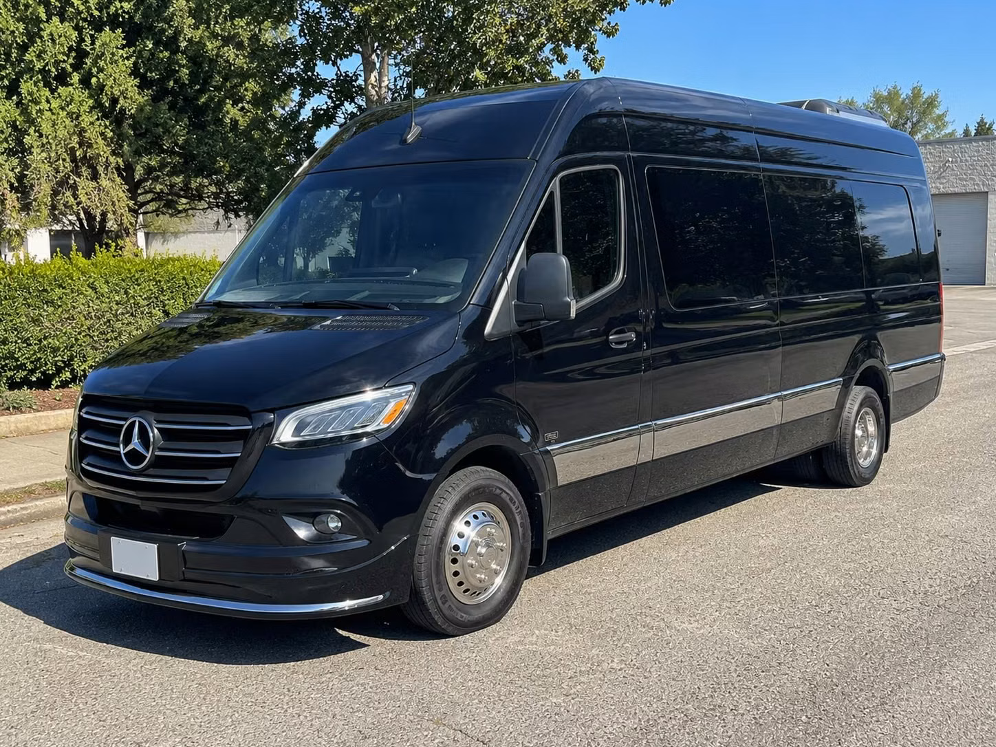 sprinter van with driver