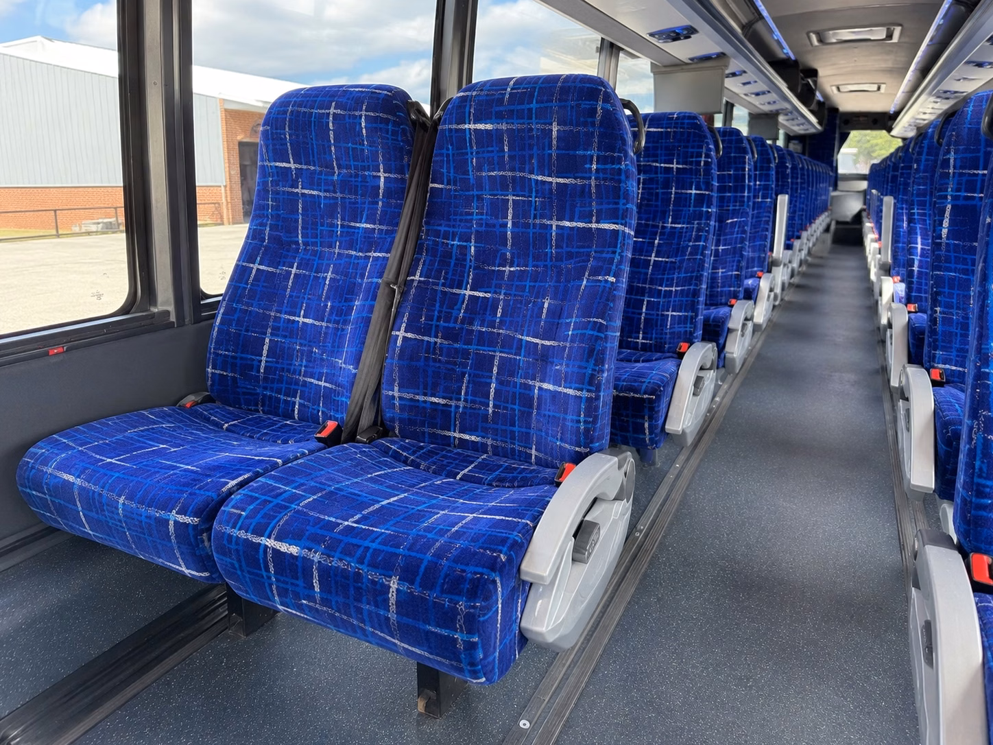 wilmington charter bus inside