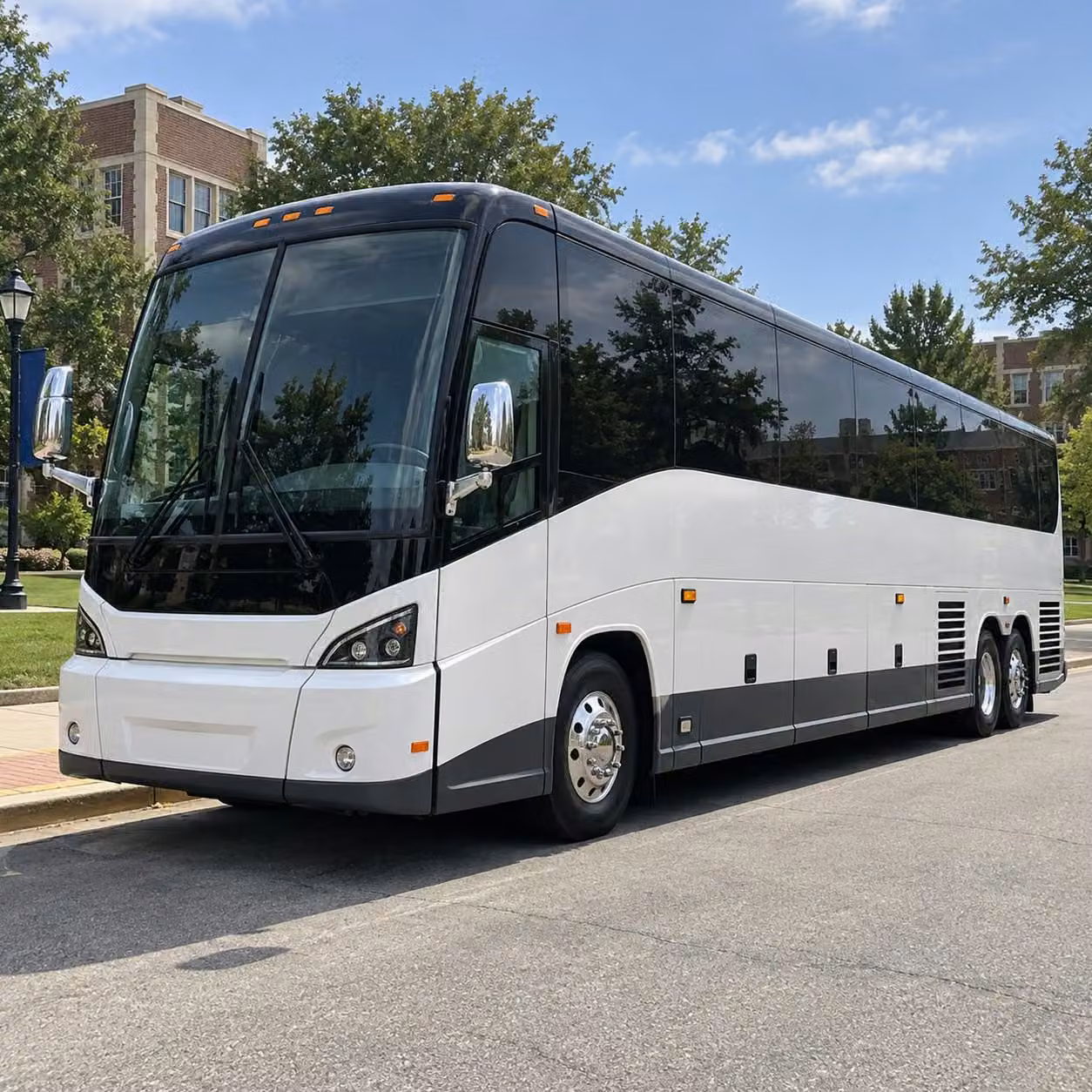 wilmington charter bus rental fleet